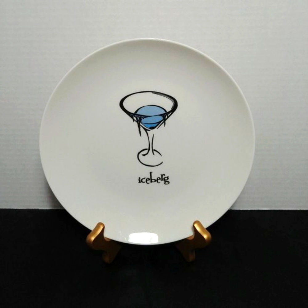 Iceberg Cocktail Appetizer Dessert Plate 8-1/4” DesignPac